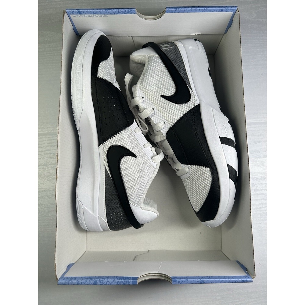 Nike Ja 1 Scratch 2.0 White Black - Size 10‎ - FQ4796 101 - New/No Lid
